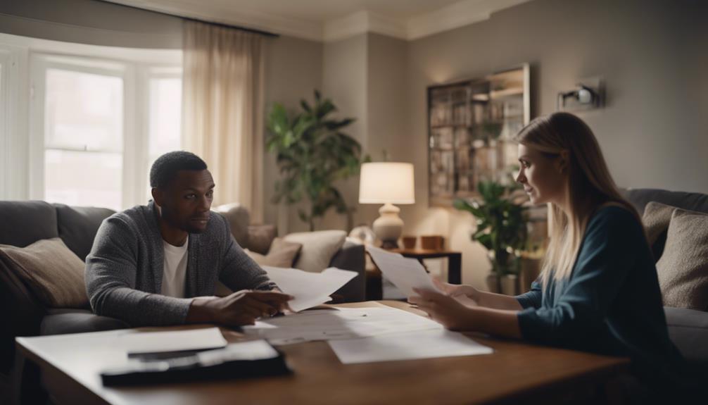 creation of an amicable separation agreement