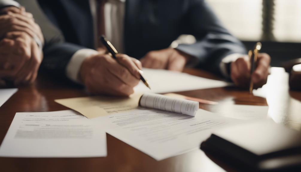 financial impacts and legal procedures