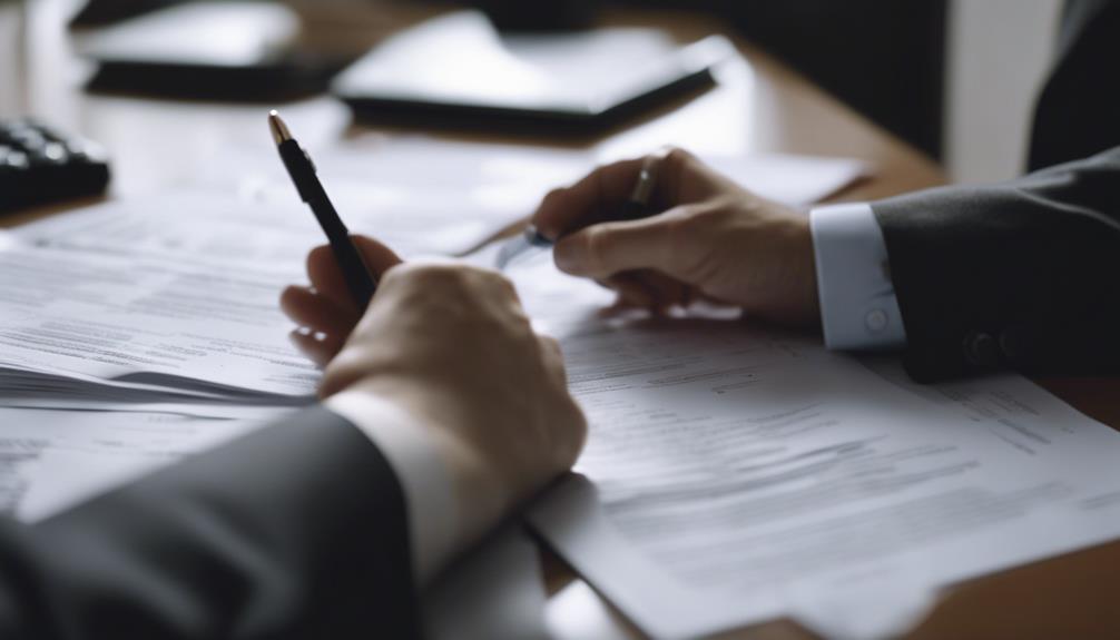 handling legal and financial aspects