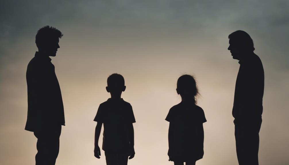 kinder leiden unter trennung