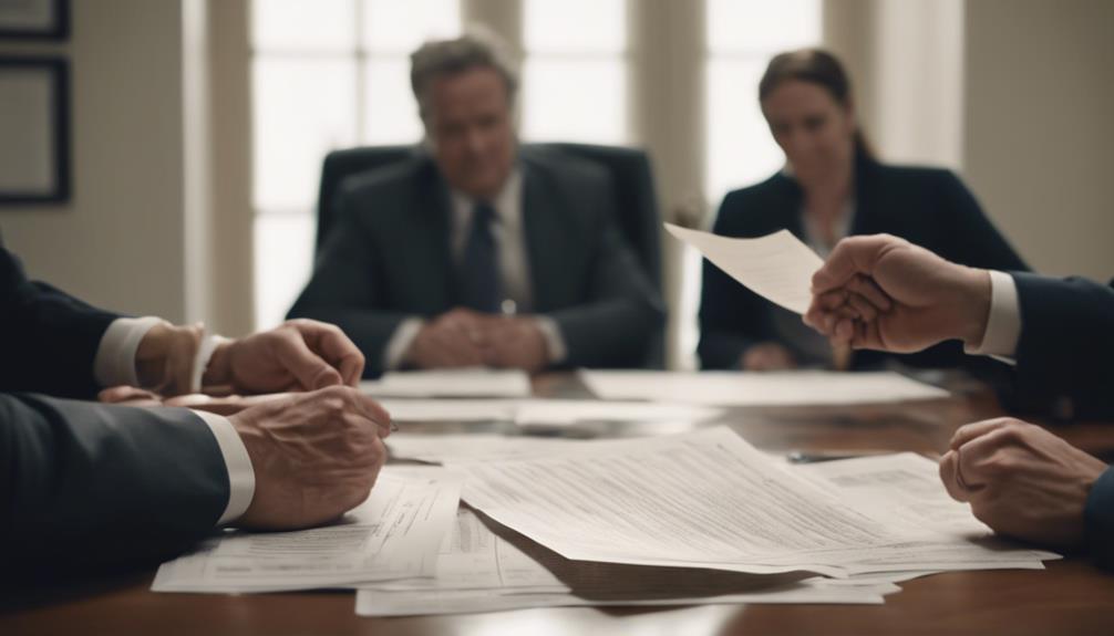 legal consequences of financial actions
