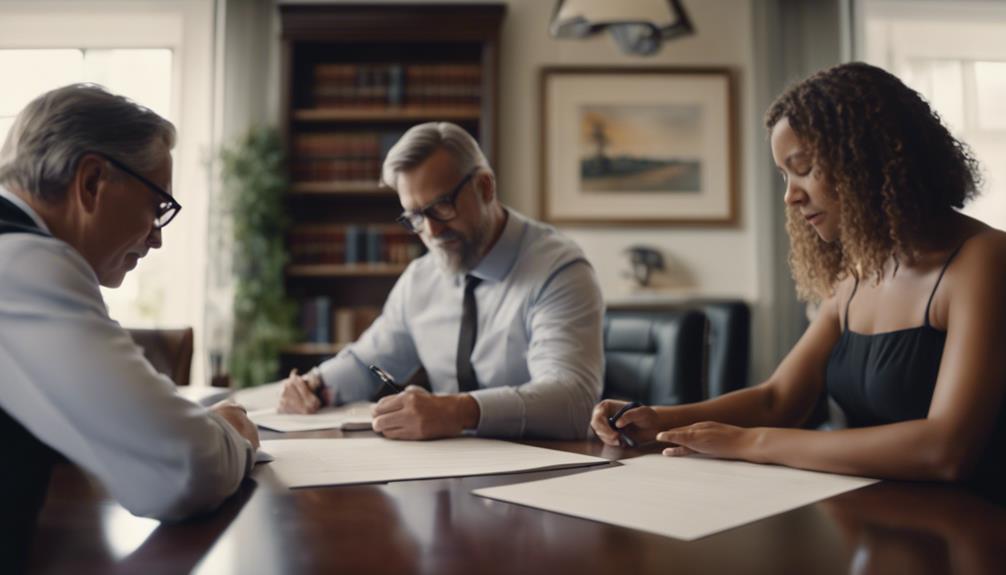 legal matters post separation