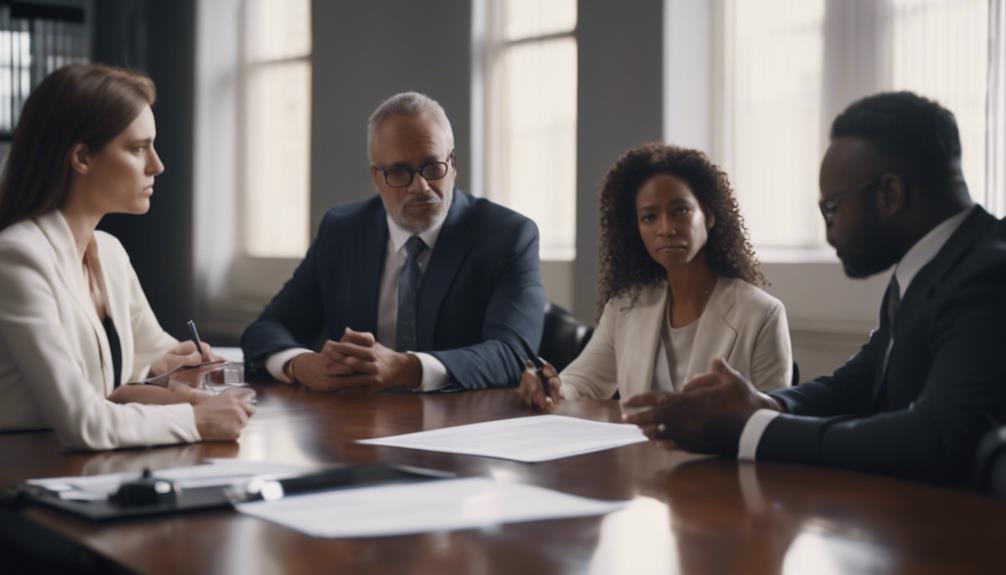 legal representation and financial support