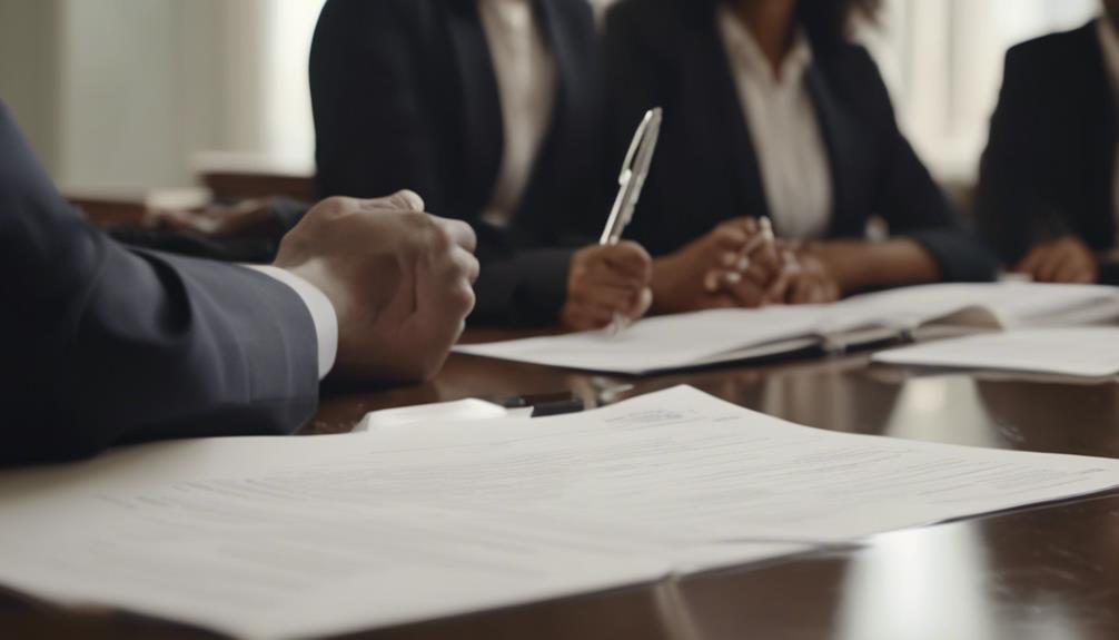legal representation and procedures