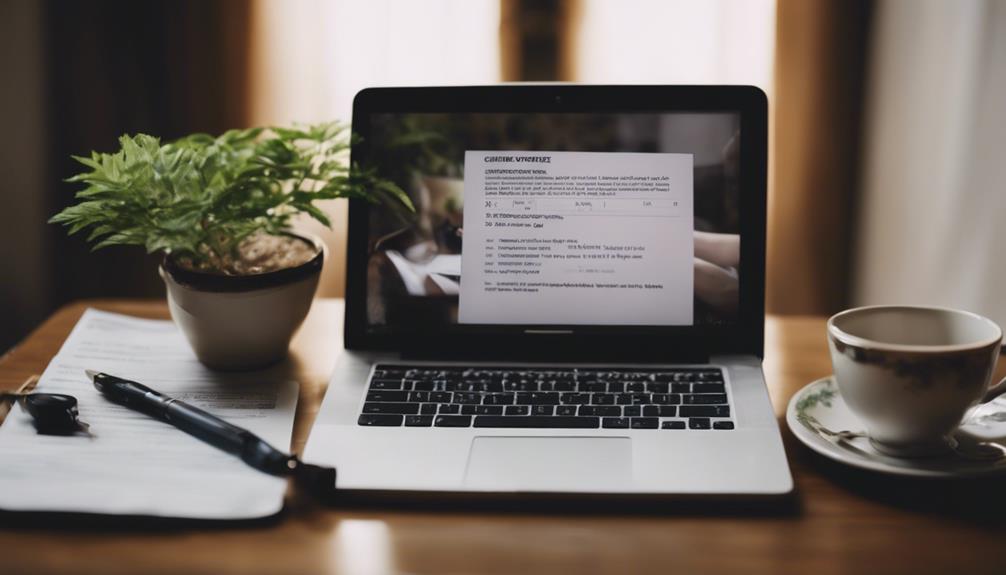 online divorce application process