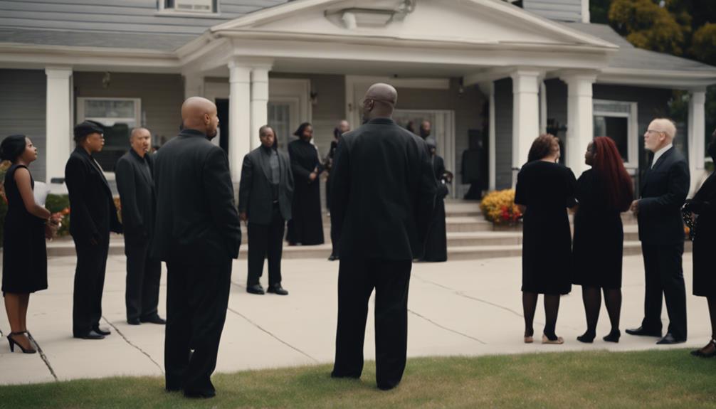 sensible entscheidung bei beerdigung