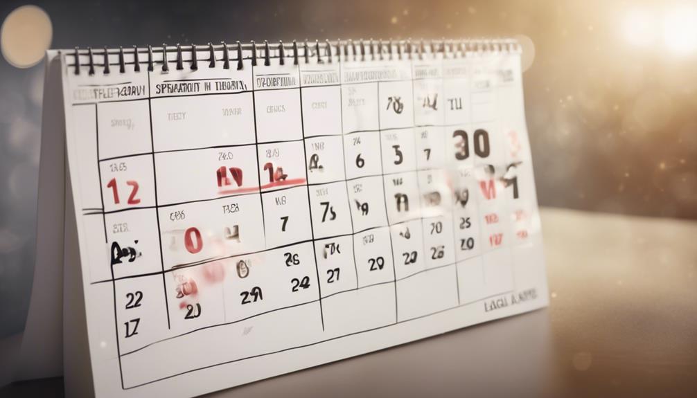 significance of the separation year