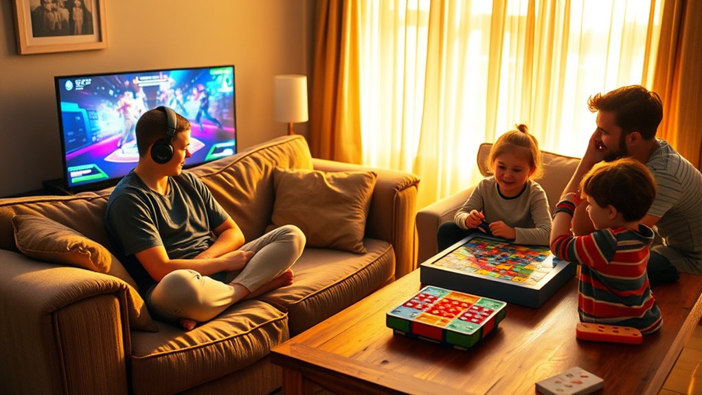 balancing gaming and family