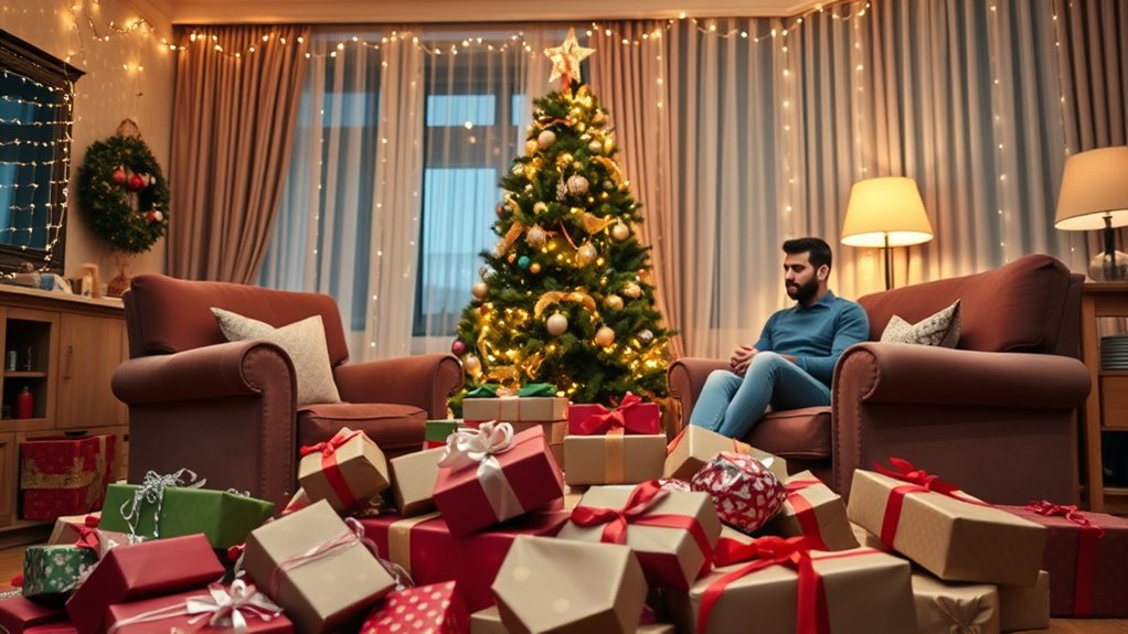 holiday cheer hides heartbreak
