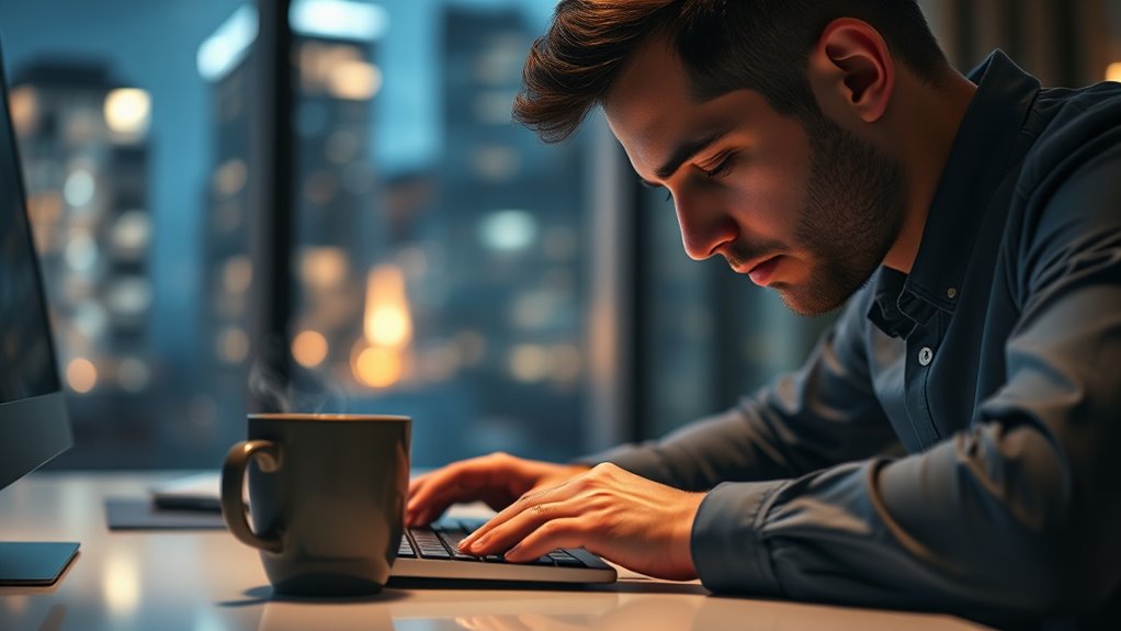 achtsame Produktivität während Herzschmerz