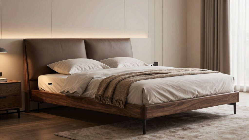 Verstellbares Bett mit intelligenten Funktionen