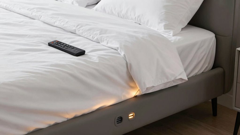 Betten mit USB-Fernbedienung