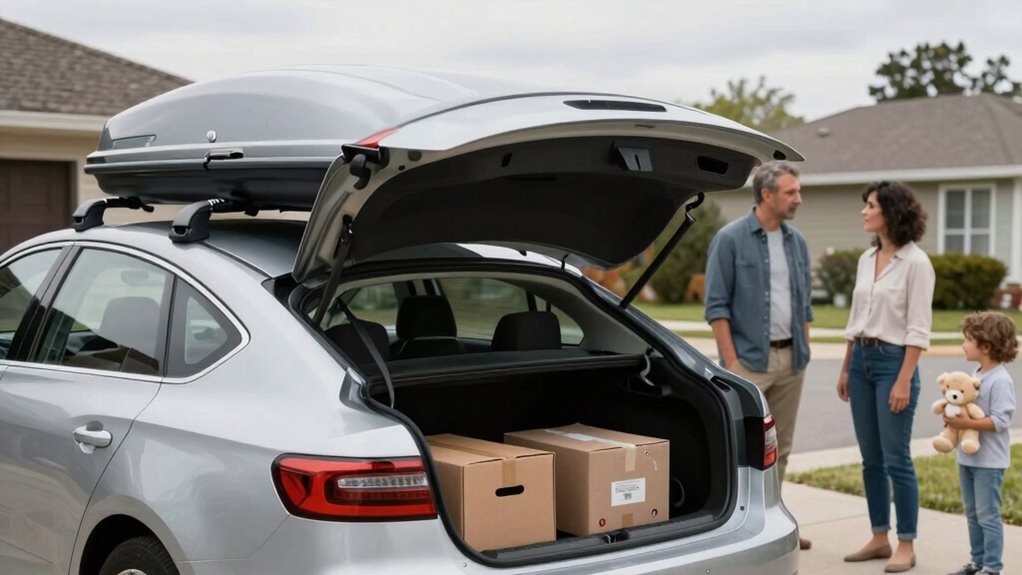 Auto-Dachbox-Organisation
