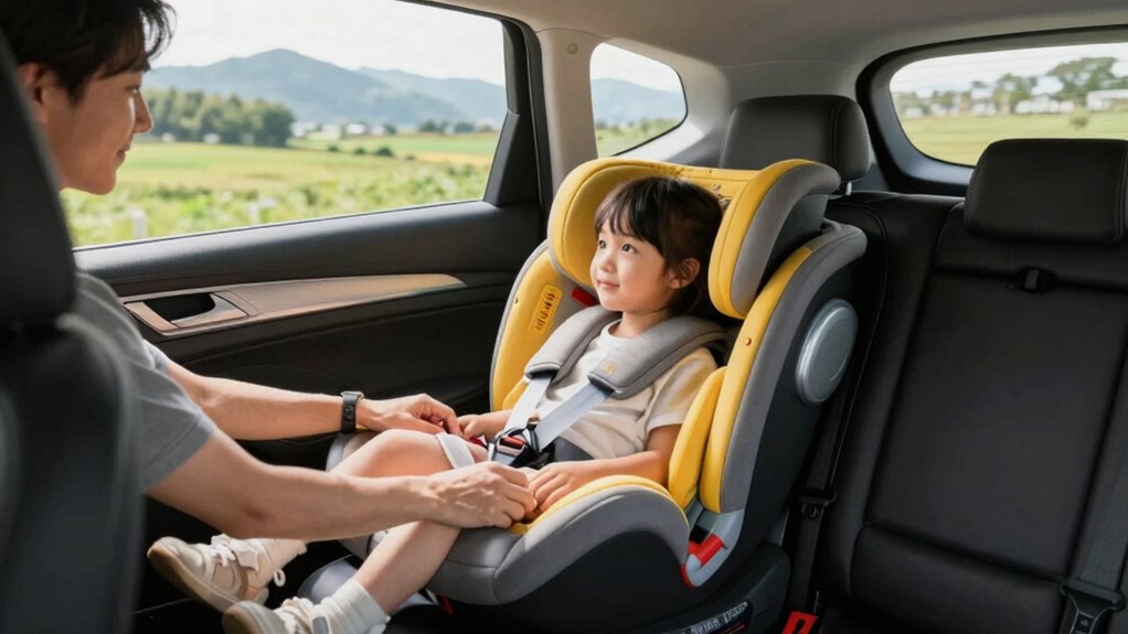 Autositze für lange Reisen
