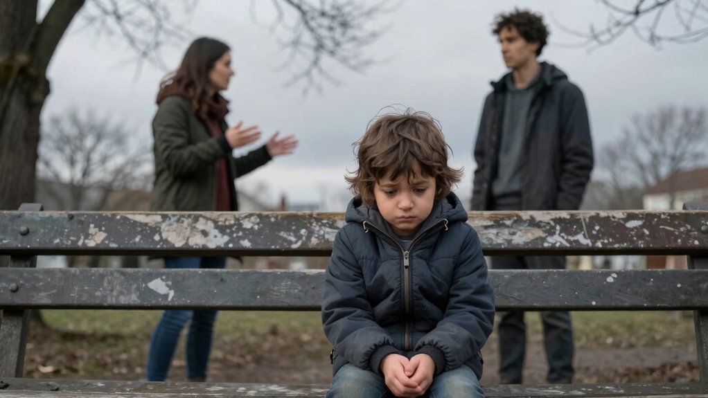 Geheime emotionale Kämpfe von Kindern