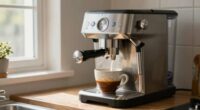 Kaffeemaschine mit Milchsystem