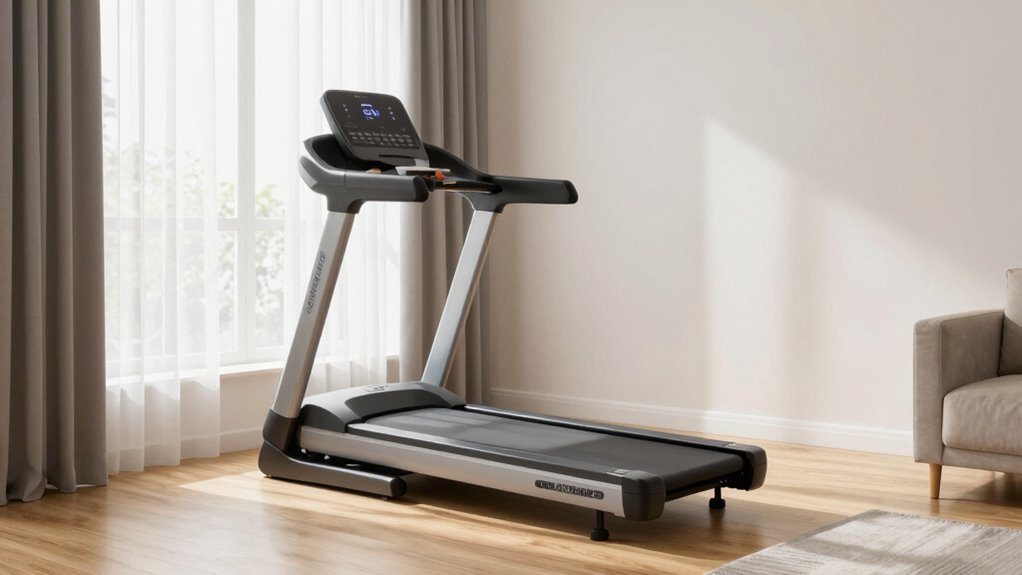 kompakter zusammenklappbarer leiser Laufband