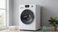 Kompakte Waschmaschine mit Trockner für Singles