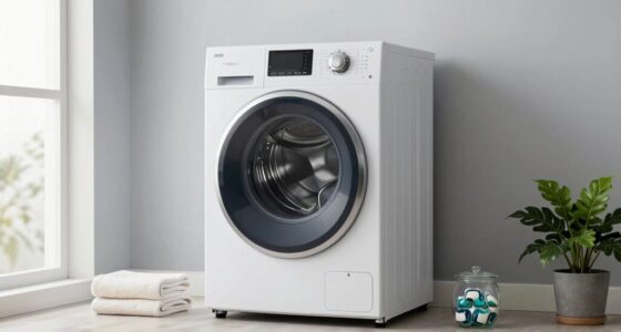 Kompakte Waschmaschine mit Trockner für Singles