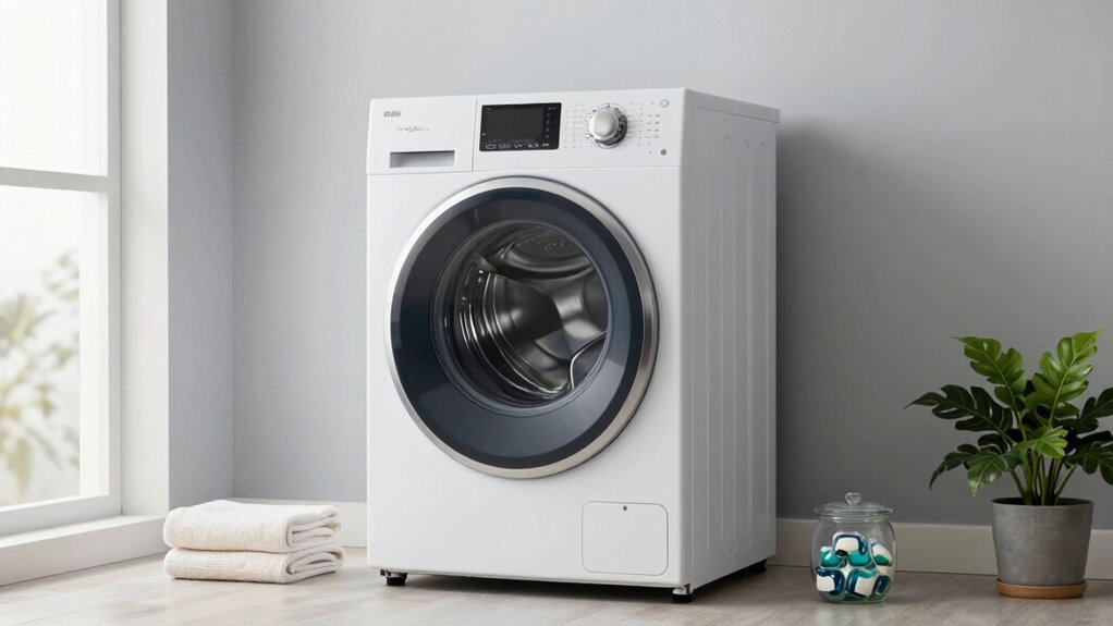 Kompakte Waschmaschine mit Trockner für Singles