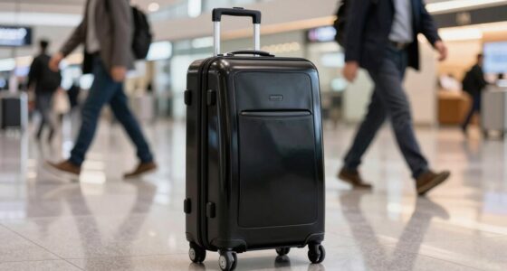 Selbstbewusster Business-Reisetrolley