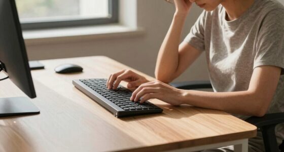 Schreibtischergonomie und Stress