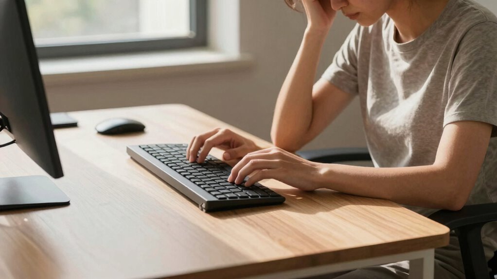 Schreibtischergonomie und Stress