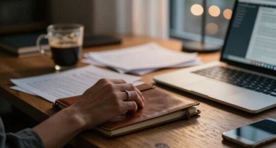 Schreibtischarbeit lindert Herzschmerz