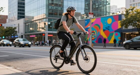 E-Bike-Fahrer nach der Trennung