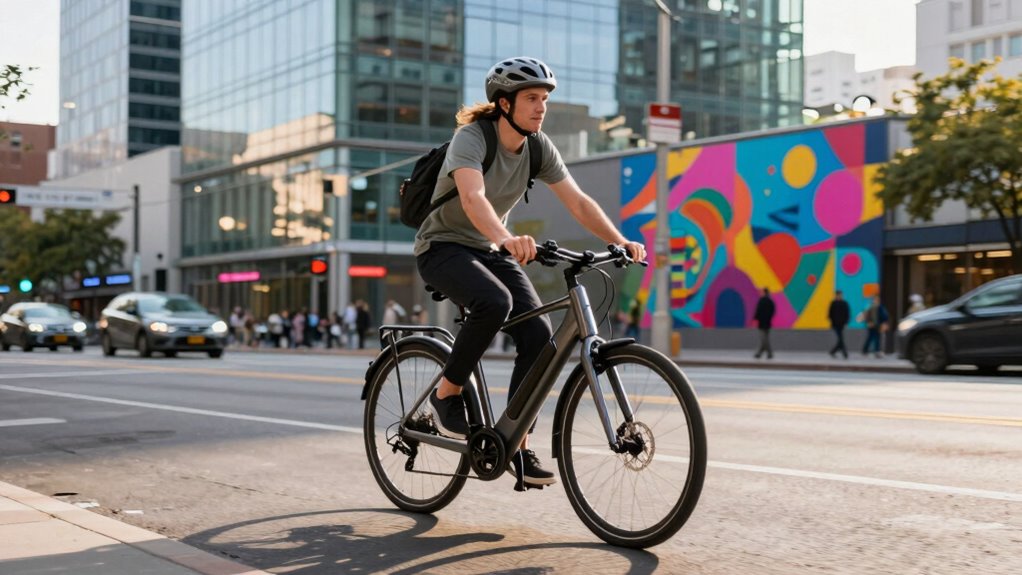 E-Bike-Fahrer nach der Trennung