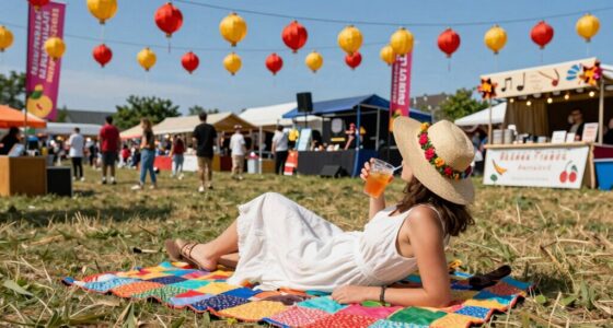 allein Sommerfeste genießen