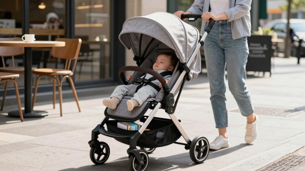 ergonomischer, kompakter, leichter Kinderwagen