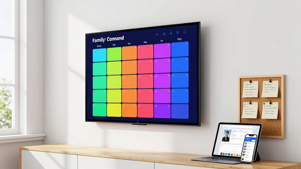Familienterminplan für die digitale Koordination