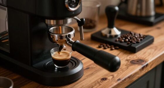 Heimisches Espressobereitungs-Hobby