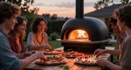 Zuhause Pizzaofen Treffen