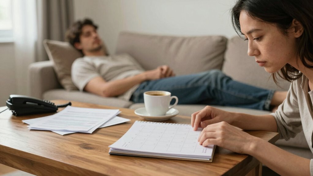 unsichtbare emotionale und häusliche Arbeit