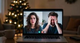 Spannungen während der Ferien auf großer Entfernung