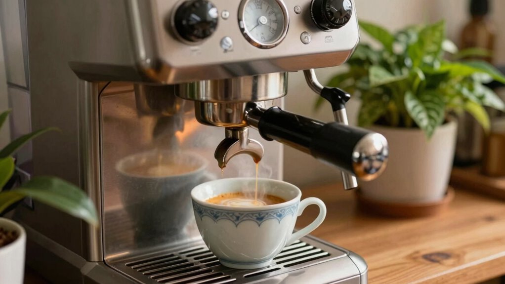 Luxus Espresso und Selbstfürsorge