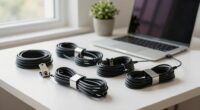 Ordentlich organisierte Kabel fördern Ruhe