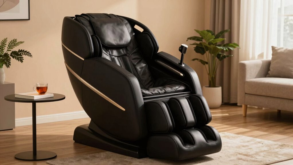 Selbstfürsorge mit Massagestuhl