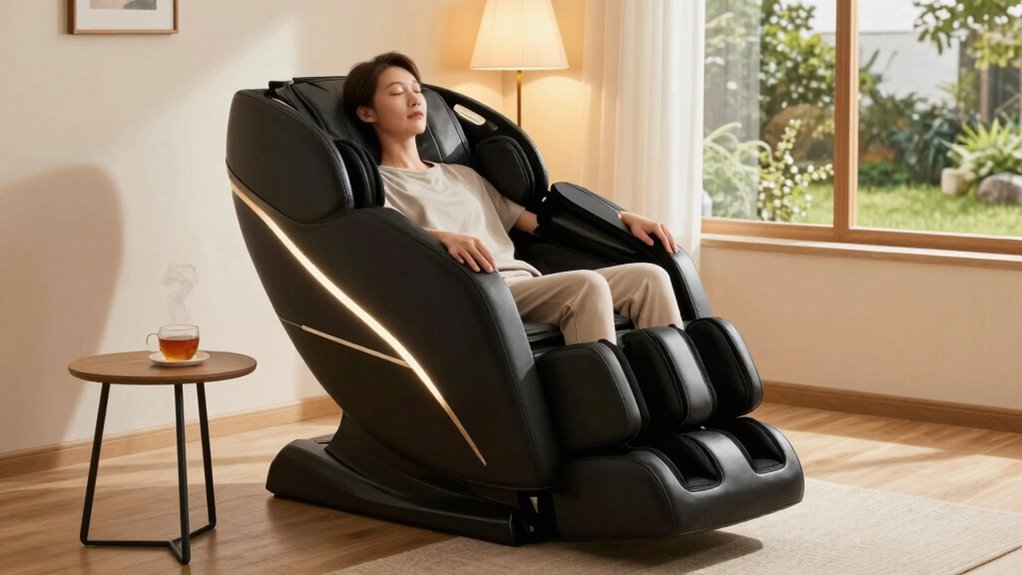 Shiatsu-Stuhl lindert Trennungssstress