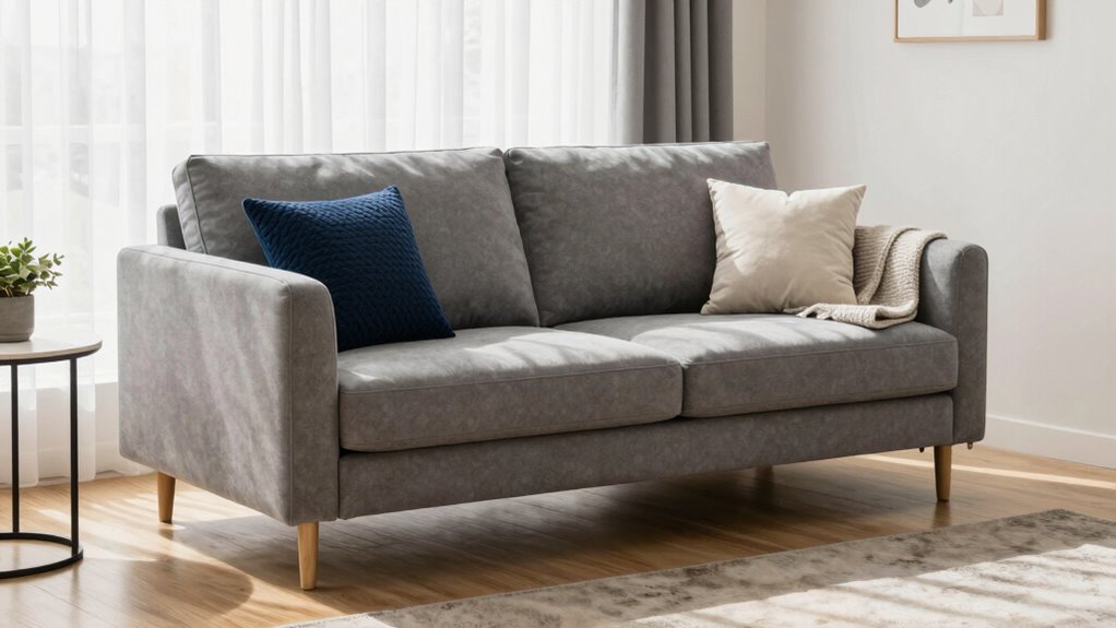 Schlafsofa in neuer Wohnung