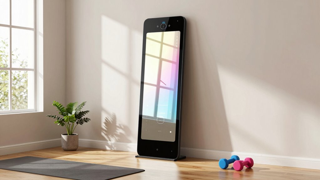 smart fitness mirror Verwendung