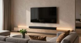 Soundbar verbessert die Atmosphäre im Wohnzimmer