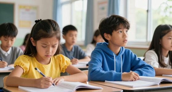 plötzliche Veränderungen in der Leistung der Schüler
