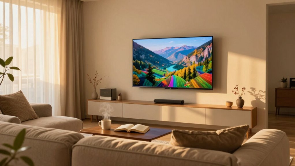 Fernseher, Komforthilfen, emotionale Heilung