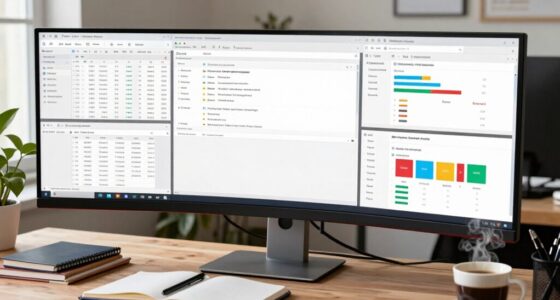 Ultrabreitbildmonitore steigern die Produktivität