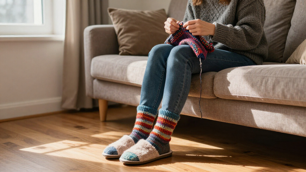 13 Winter-Accessoires für warme Tage: Mützen, Socken, Hausschuhe und Handwärmer